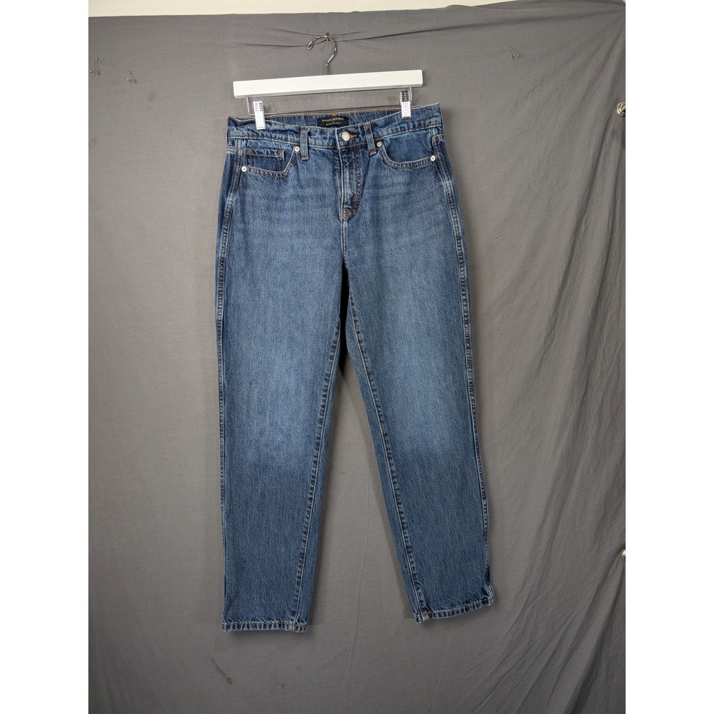 Banana Republic Rigid High Rise Straight Leg Jeans Blue 29/8 Fall 2022 809449-00